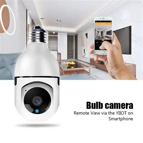Home Surveillance 5G Smart WIFI Camera Panoramic HD E27 holder type Camera